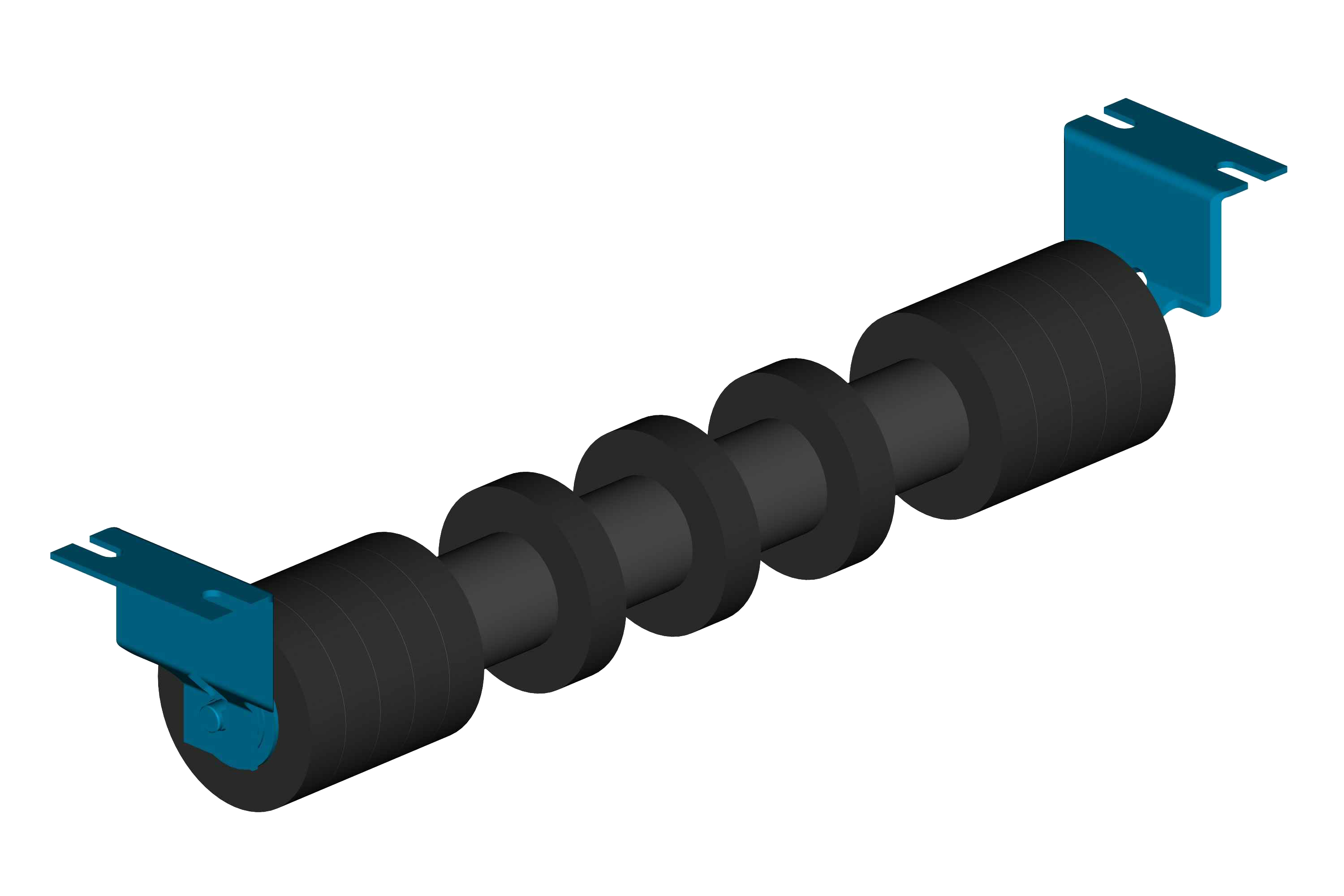 Stephens Adamson Parts Rubber Disc Return Roller